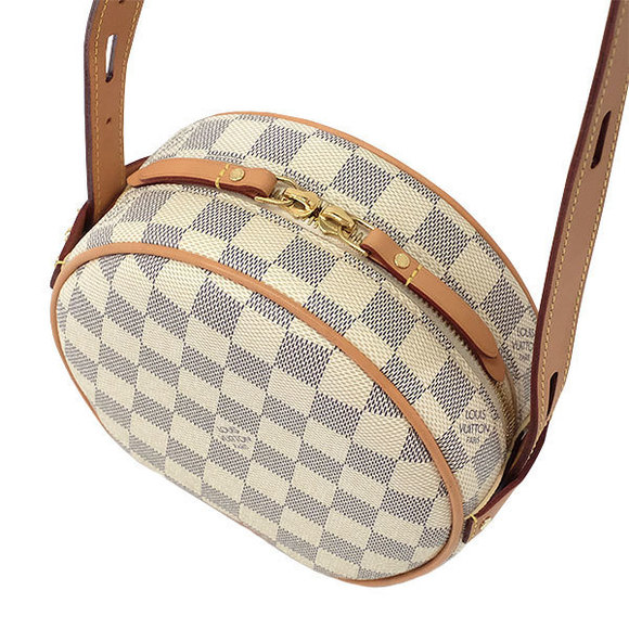 Louis Vuitton Boite Chapeau Souple PM Damier Azur Shoulder Bag - Picture 4 of 10